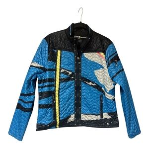 Jamie Sadock moto style quilted jacket
